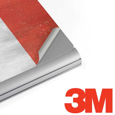 Canada Flag Distressed Surface Book 2 15in Skin